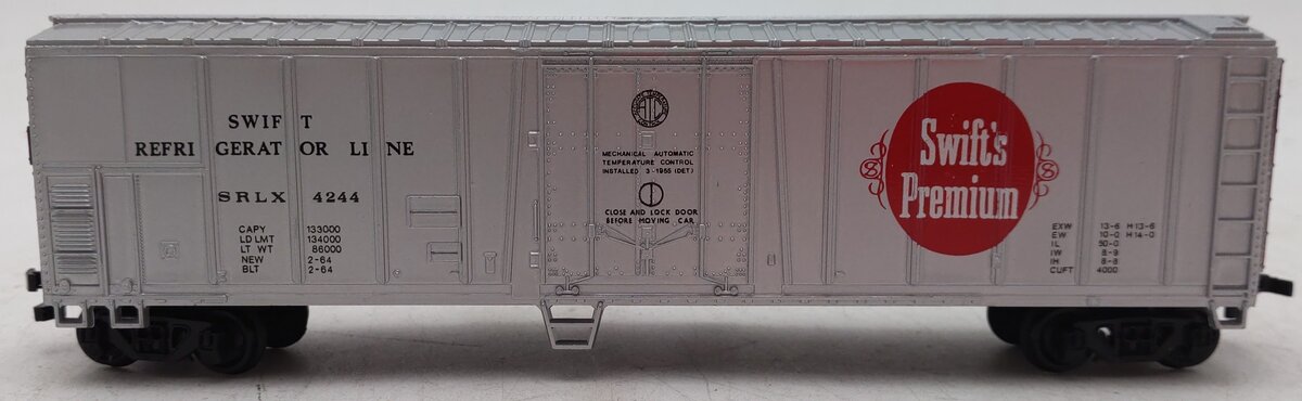 Bachmann 4244 HO Swift Refrigerator Line #4244 EX/Box
