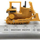 Lionel 6-17517 O Gauge Western Pacific Flatcar #9823 w/Caterpillar Bulldozer LN