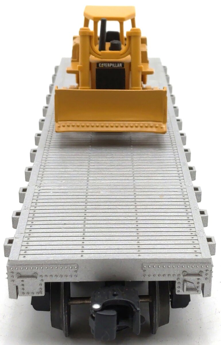 Lionel 6-17517 O Gauge Western Pacific Flatcar #9823 w/Caterpillar Bulldozer LN