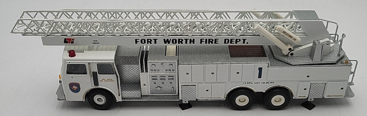 Conrad 5509 1:43 Scale City Of Miami Fire Rescue 2 Aerial Ladder Truck Diecast EX
