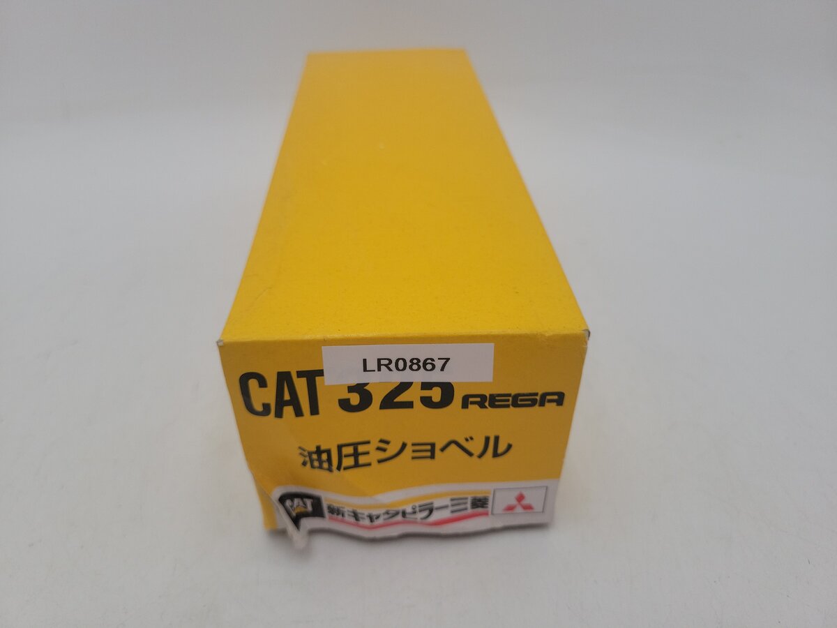 Caterpillar 325 1:50 Scale REGA CAT Mitsubishi Hydraulic Excavator Diecast EX/Box