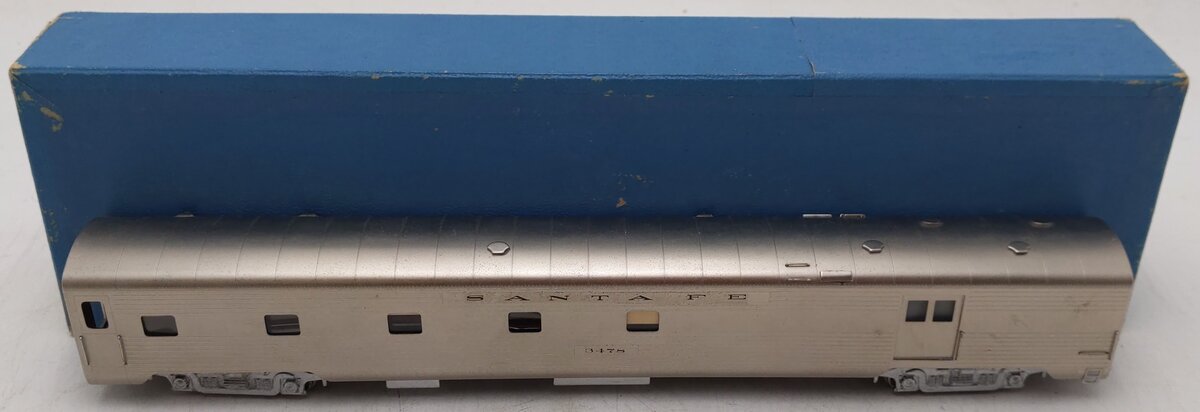 Lambert HO Scale Brass Santa Fe Combination Passenger Car #3478 EX