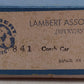 Lambert HO Scale Brass Santa Fe Combination Passenger Car #3478 EX
