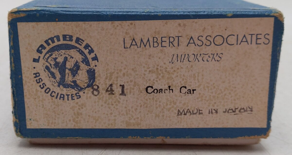 Lambert HO Scale Brass Santa Fe Combination Passenger Car #3478 EX