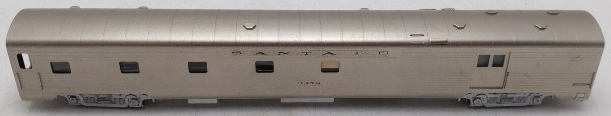 Lambert HO Scale Brass Santa Fe Combination Passenger Car #3478 EX