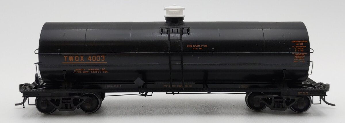 Kadee 9005 HO Scale TWOX ACF 11,000-Gallon Tank Car #4003 EX/Box