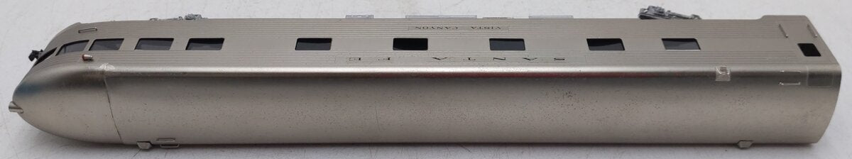 Lambert 801 HO Scale BRASS Santa Fe Observation Passenger Car EX/Box