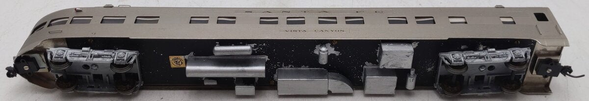 Lambert 801 HO Scale BRASS Santa Fe Observation Passenger Car EX/Box