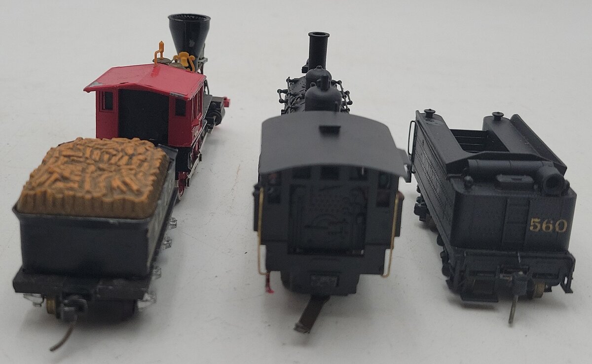 Tyco & Other HO Assorted ML&S Steam Locomotives #560,12 [2] VG