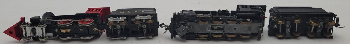 Tyco & Other HO Assorted ML&S Steam Locomotives #560,12 [2] VG