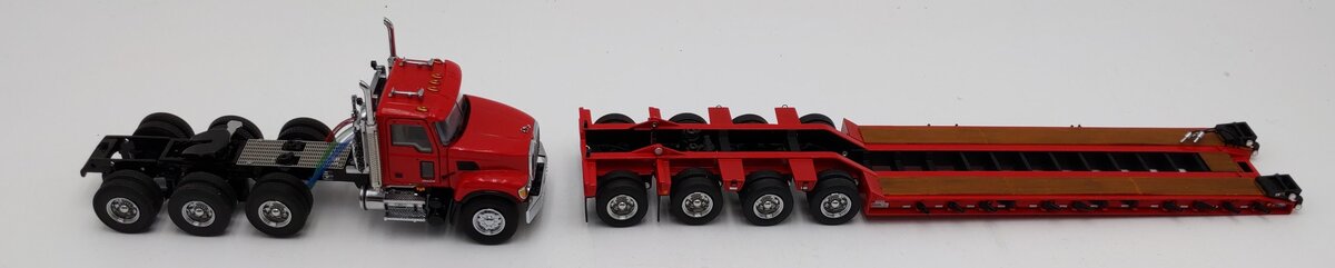 Sword Models 1:50 Scale Mack Granite with Rogers 4-Axle Flip Lowboy LN