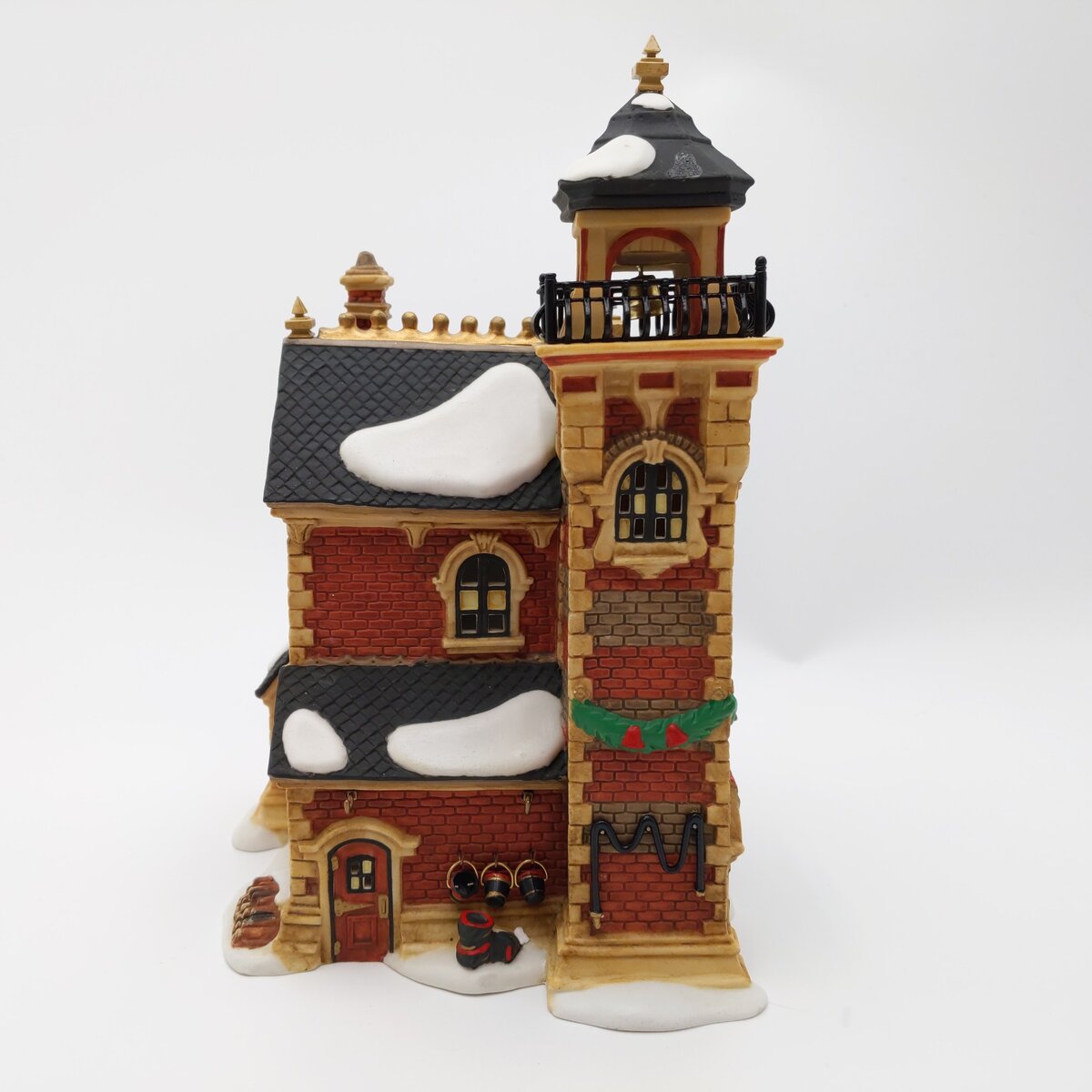 Dept 56 58305 Dickens Village: Ashwick Lane Hose & Ladder Building EX/Box