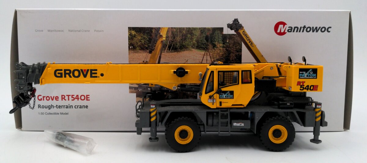 TWH Collectibles 1:50 Scale Diecast Grove RT540E Rough-Terrain Crane LN/Box