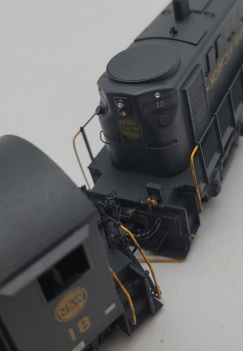 KMT HO BRASS Norfolk and Western Diesel Locomotives #12,18 [2] EX