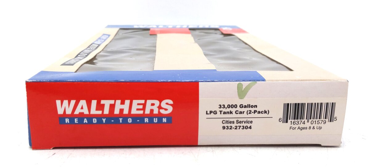 Walthers 932-27304 HO Cities Service 33,000 Gallon LPG Tank Cars (Set of 2) EX/Box
