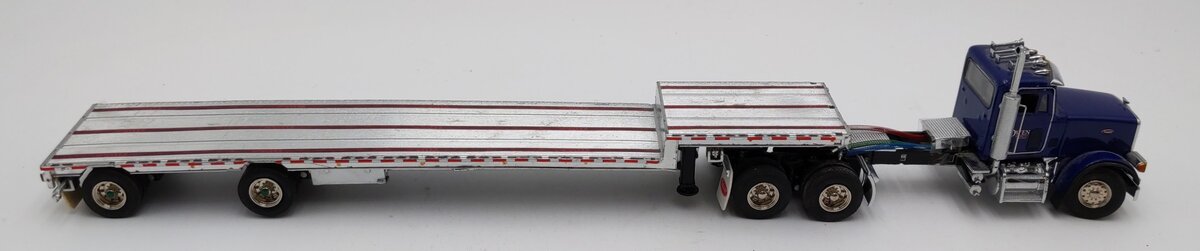 First Gear 1:64 Scale Owens Corning Tractor w/ Flatbed Trailer EX