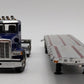 First Gear 1:64 Scale Owens Corning Tractor w/ Flatbed Trailer EX