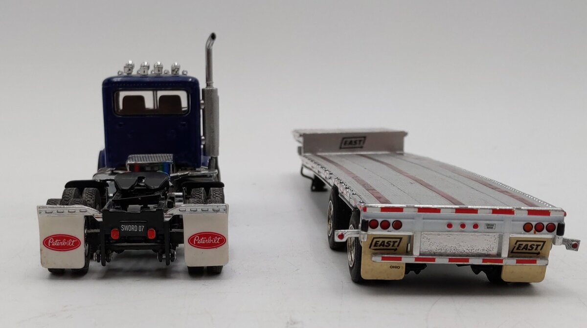 First Gear 1:64 Scale Owens Corning Tractor w/ Flatbed Trailer EX