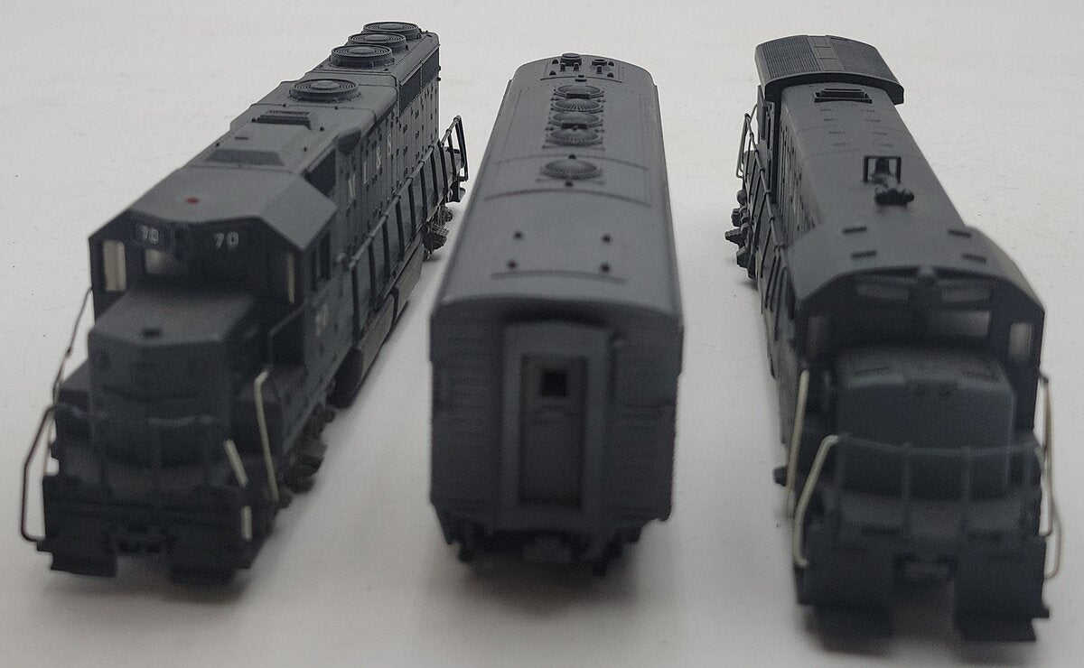 Atlas & Other HO Assorted Weathered ML&S Diesel Locomotives #70,110,900B [3]