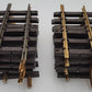 LGB 10150 G Scale 6" Brass 1/2 Straight Track Sections (10) VG/Box