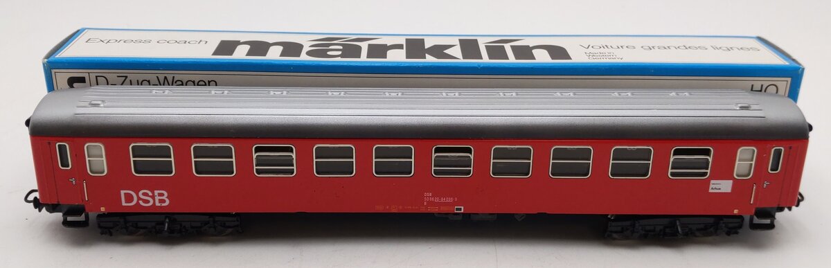 Marklin 4045 HO Scale DSB D Zug Wagen EX/Box