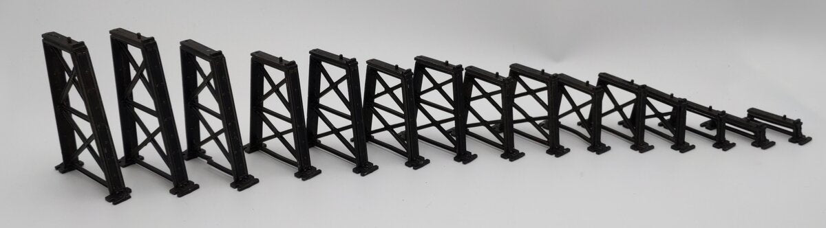 Generic O Scale Die-Cast Graduates Trestle Set