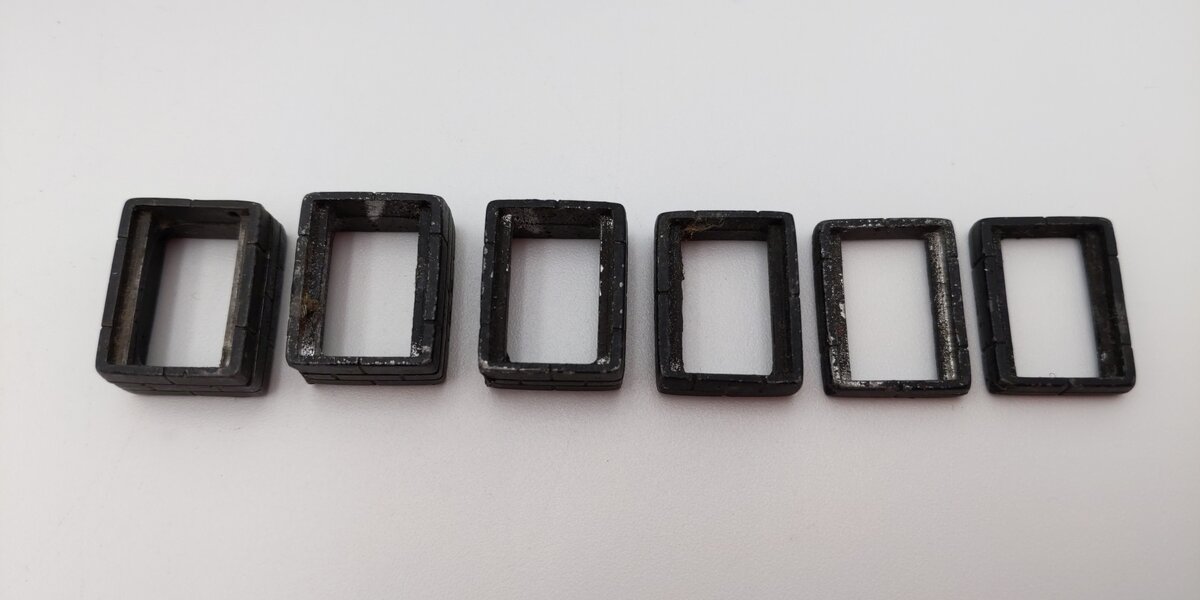 Generic O Scale Die-Cast Graduates Trestle Set