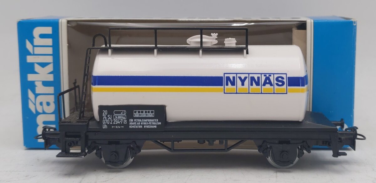 Marklin 4532 HO Scale Nynäs Tank Car LN/Box