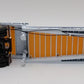 Sword Models SW2027-W 1:50 White Peterbilt 379 Tractor w/Nelson Ramp Trailer NEW