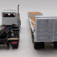 Sword Models SW2027-W 1:50 White Peterbilt 379 Tractor w/Nelson Ramp Trailer NEW