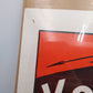 Vintage "Keep Them Moving Safely" No. 225 A.O.R.R Safety Poster (1942) VG