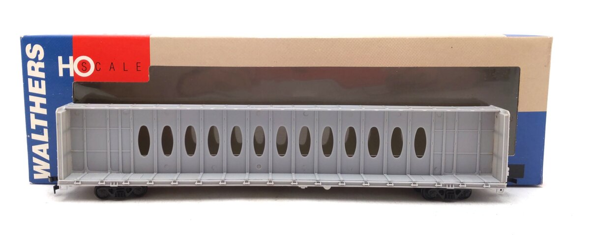 Walthers 932-4149 HO Scale Undecorated -Opera 72' Centerbeam Flat Car EX/Box