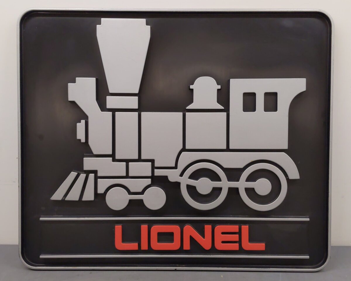 Lionel 1984 Point of Purchase Dealer Store Sign 36" x 30" x 2" EX
