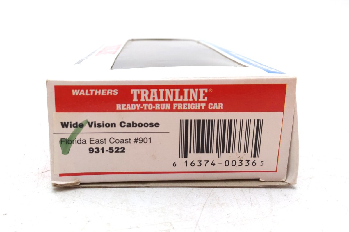 Walthers 931-522 HO Scale Flordia East Coast Caboose # 901 NIB