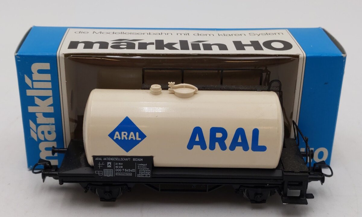Marklin 4440 HO Scale Aral Tank Car EX/Box