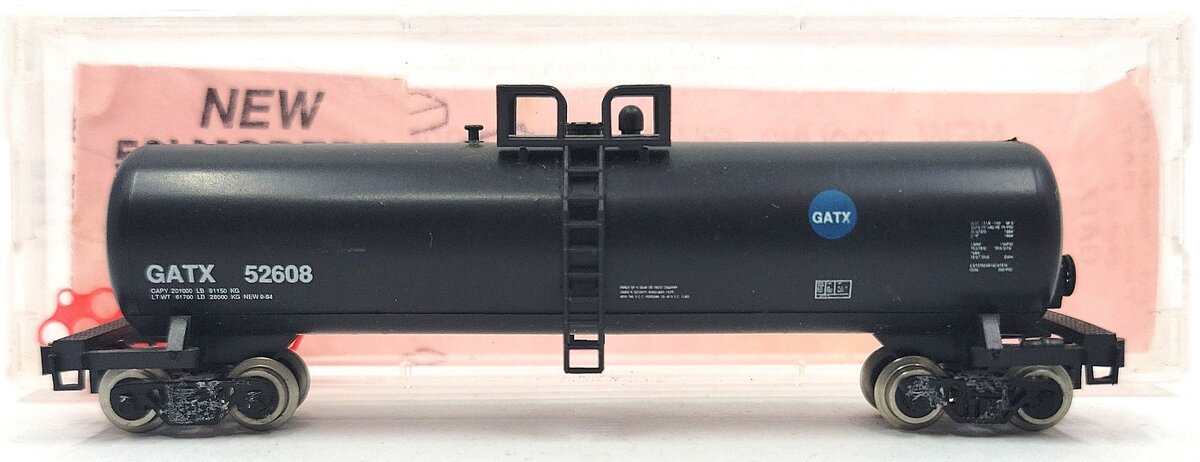 Roundhouse 8441 N Scale GATX 50' Modern Tank Car #52608 EX/Box