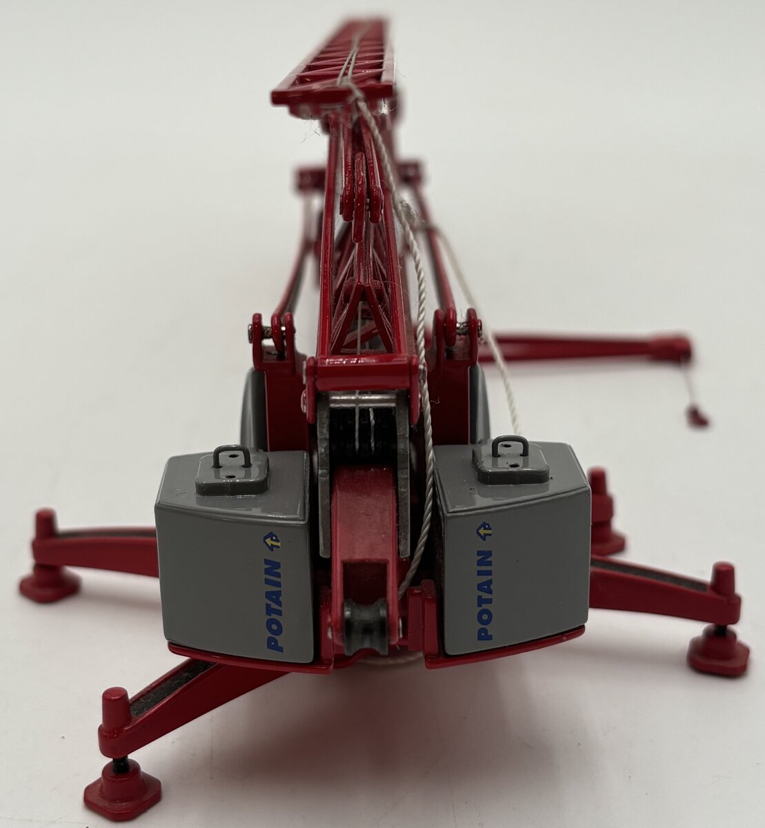 TWH Collectibles 1:50 Manitowoc Potain IGO Self Erecting Crane Diecast EX/Box