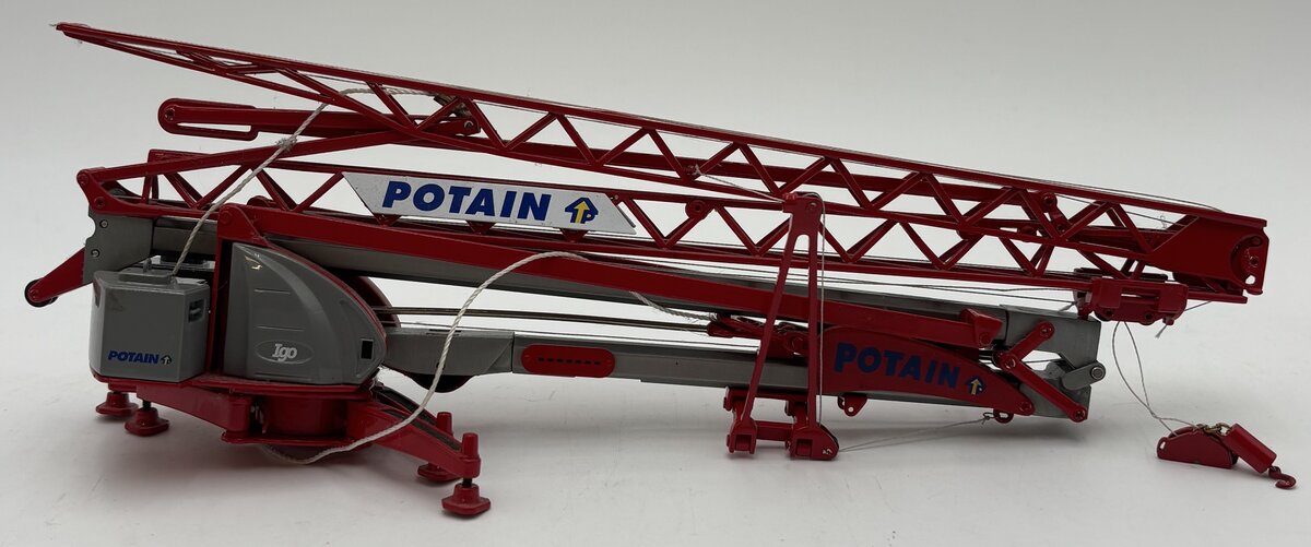 TWH Collectibles 1:50 Manitowoc Potain IGO Self Erecting Crane Diecast EX/Box