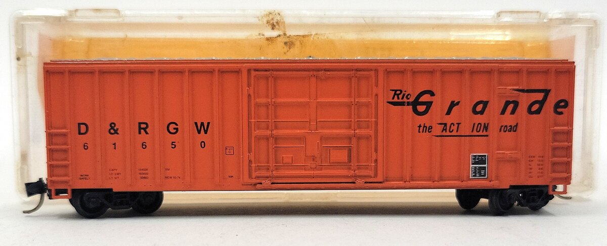 Roundhouse 8827 N Scale Rio Grande D&RGW Freight Car #61650 LN/Box