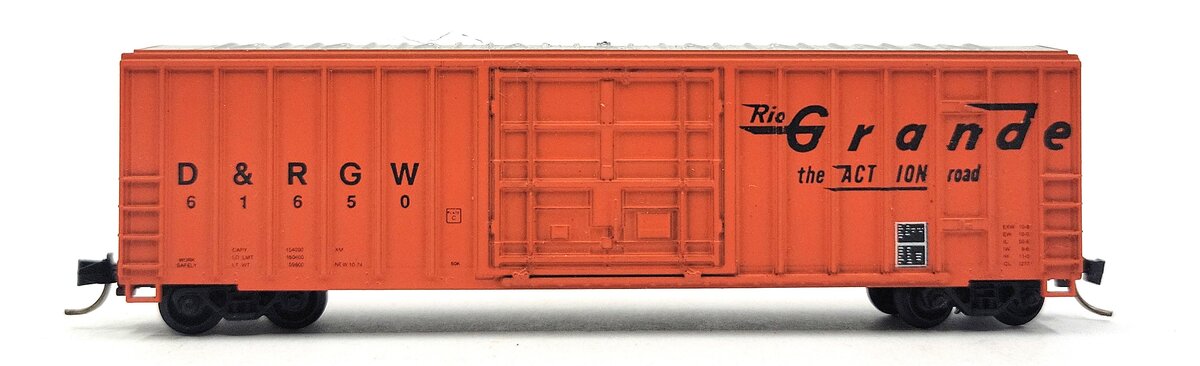 Roundhouse 8827 N Scale Rio Grande D&RGW Freight Car #61650 LN/Box