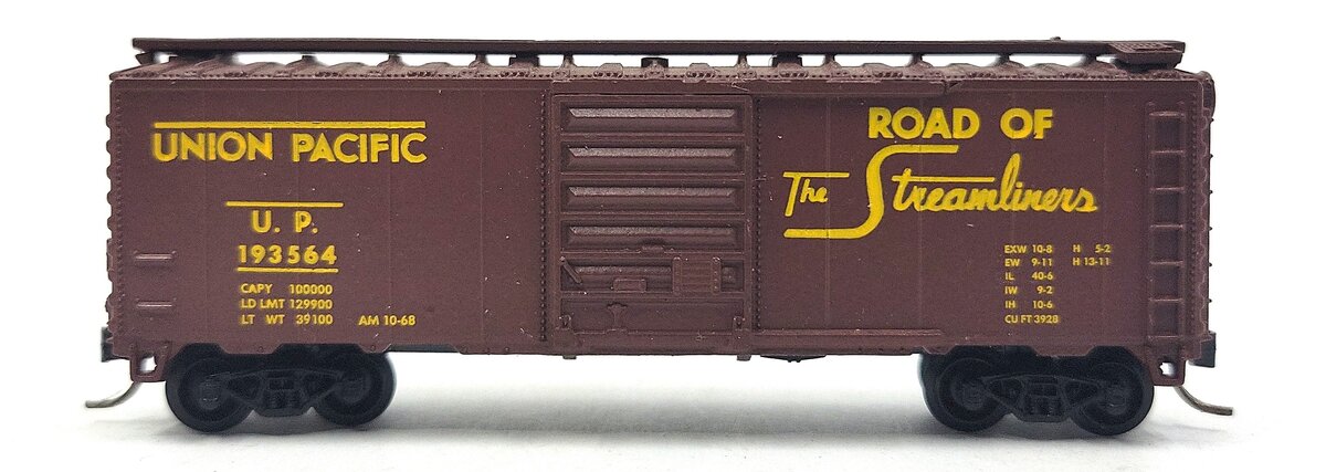 Atlas 3420 N Scale Union Pacific 40' Boxcar #193564 LN/Box