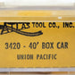 Atlas 3420 N Scale Union Pacific 40' Boxcar #193564 LN/Box