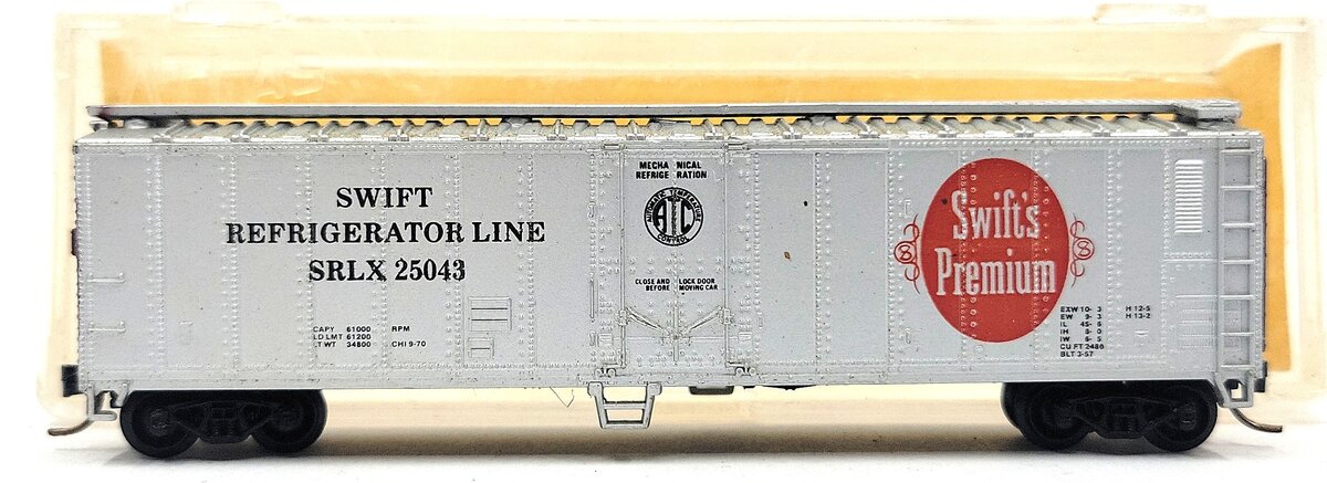 Atlas 3662 N Scale Swift Reefer Car LN/Box