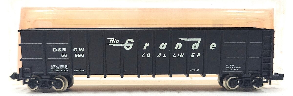 Roundhouse 8103 N Denver & Rio Grande Western Thrall Coal Gondola #56996 EX/Box