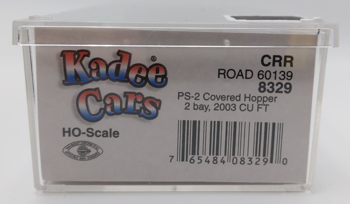 Kadee 8329 HO Clinchfield PS-2 Covered Hopper #60139 EX/Box