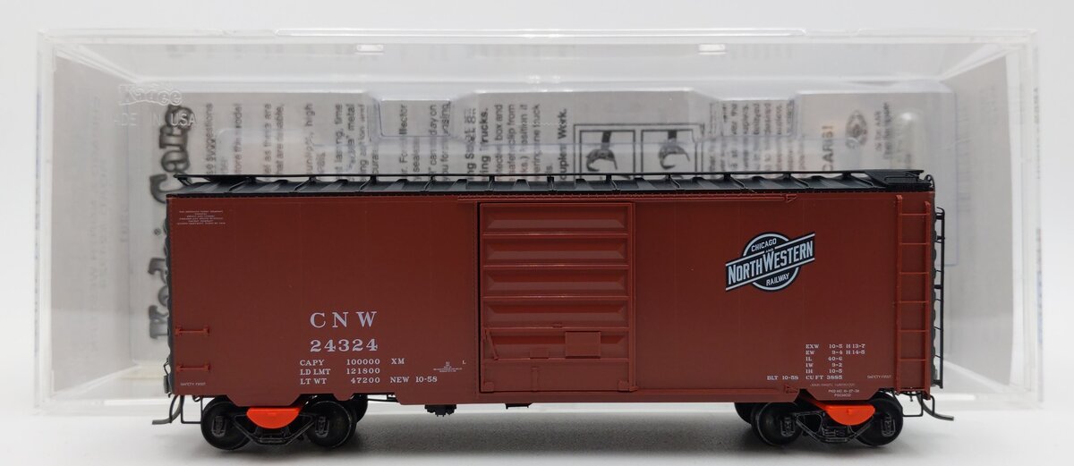 Kadee 5281 HO Scale Chicago & North Western 40' PS-1 Boxcar #24324 EX/Box