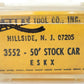 Atlas 3552 N Scale ESKX Schlud. & Kurdle 50' Meats Stockcar LN/Box