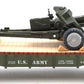 Lionel O Gauge US Army Flatcar w/USSR Artillery Gun #6424 - Custom EX