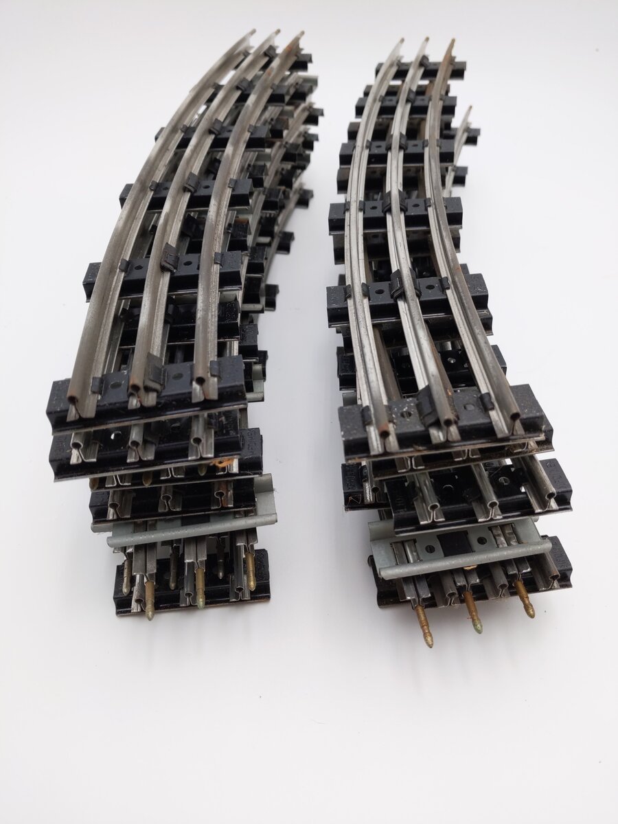 Lionel 6-65572 O Gauge O72 Curved Track (16) VG