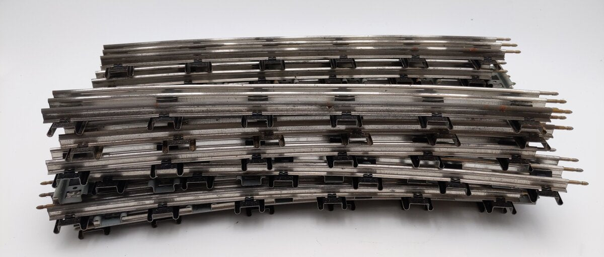 Lionel 6-65572 O Gauge O72 Curved Track (16) VG